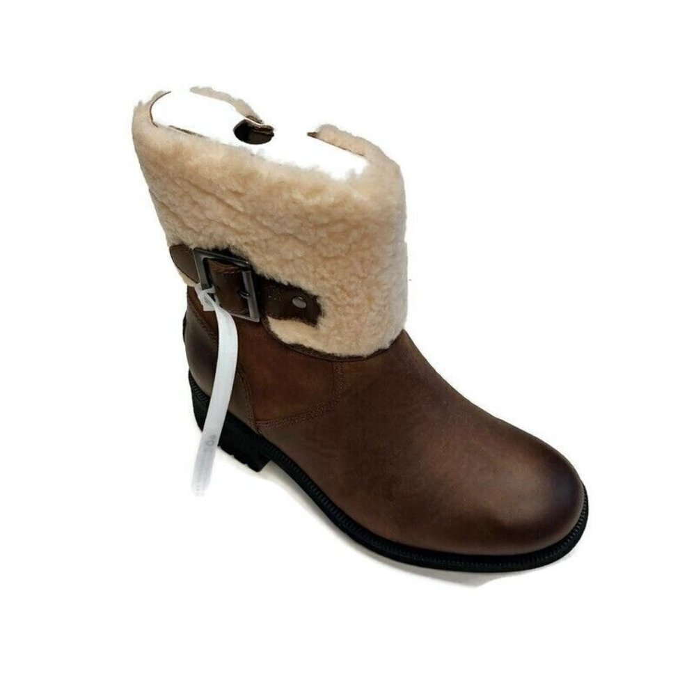 UGG Elings Fashion Waterproof Boots Womens Size 5 El Cap Brown 1112620